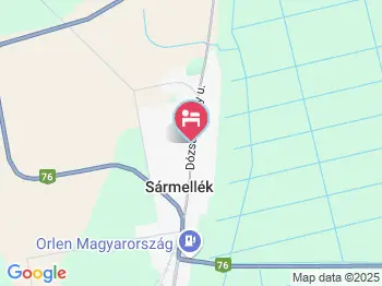 Bíró Vendégház Sármellék a térképen