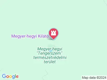 Megyer-hegyi kilátó Sárospatak a térképen