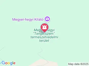 Megyer-hegyi Tengerszem Természetvédelmi Terület Sárospatak a térképen