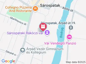 Sárospataki Bazilika Sárospatak a térképen