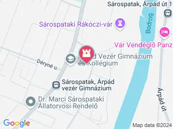 Sárospataki cseresznyefa-virágzás Sárospatak a térképen