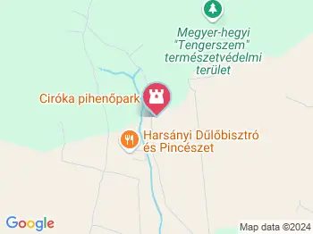 Via Ferrata a Megyer-hegyi tengerszemen Sárospatak a térképen