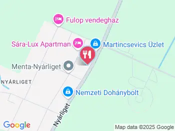 Menta Kávézó & Falatozó Sarród a térképen