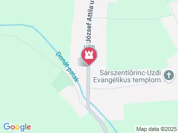 Kulcsosház - Fördős-Kúria (Renkecz Gyűjtemény) Sárszentlőrinc-Uzd a térképen