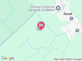 Négy Gólya Apartman Sarud a térképen