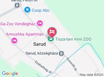 Szürke Gém Porta Sarud a térképen