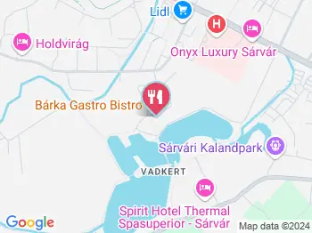 Bárka Gastro Bistro Sárvár a térképen