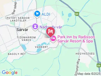 Beautymed Apartman Sárvár a térképen