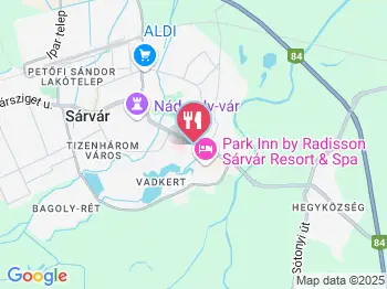 Caracas Pizzéria & Étterem Sárvár a térképen