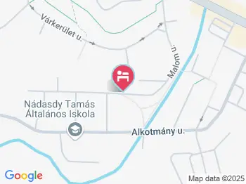 Csiga Apartman Sárvár a térképen