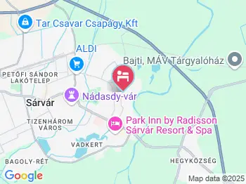 Dudi Mama Kuckója Sárvár a térképen