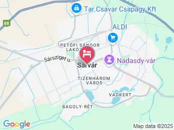 Ensana Thermal Sárvár Sárvár a térképen