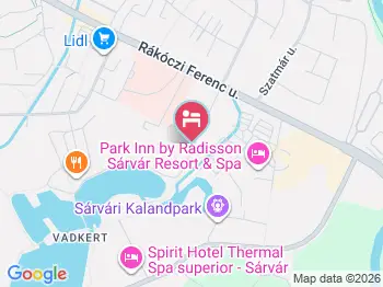 M21 Residence Sárvár Sárvár a térképen