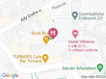 Neo Étterem és Kávézó Sárvár a térképen