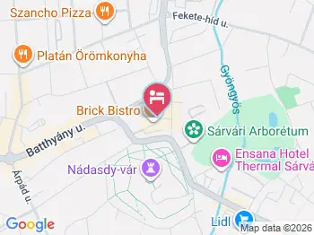 Neo Premium Apartments Sárvár a térképen