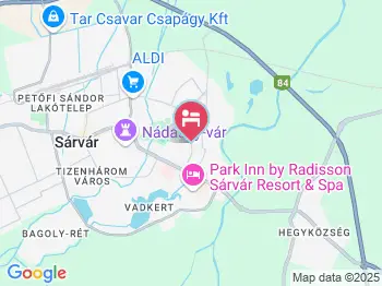 Pallósi Apartman Sárvár a térképen
