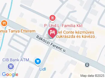 Wolf Panzió Sárvár a térképen