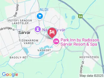 R31 Residence Sárvár a térképen