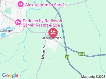 Romantika Apartman Sárvár a térképen