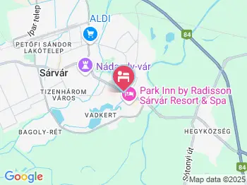 SkyTerrace Apartman Sárvár a térképen