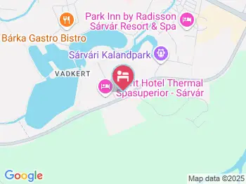 Spirit Hotel Thermal Spa Sárvár a térképen