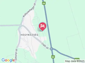 Szalai Apartman Sárvár a térképen