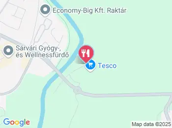 Szerencse Wok Sárvár a térképen