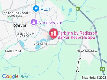 Tercia Sárvár Étterem Sárvár a térképen