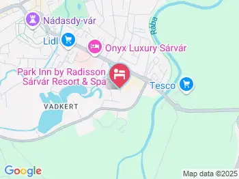 Thermal Camping Sárvár Apartmanház Sárvár a térképen