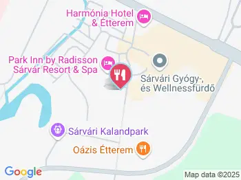 Thermal Étterem Sárvár Sárvár a térképen