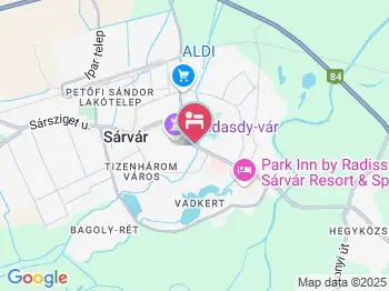 Danubius Health Spa Resort Sárvár Sárvár a térképen