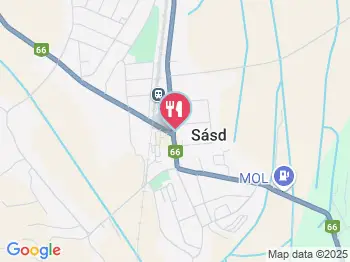 Dolce Vita Étterem & Pizzéria Sásd a térképen