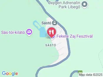 Sástó Csárda Sástó a térképen