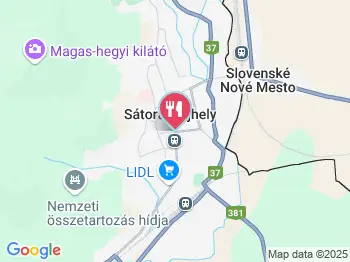 Bodnár Pincészet Sátoraljaújhely a térképen