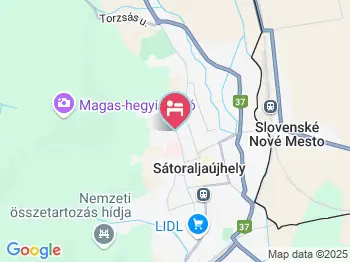 Elaltat-Lak Vendégház Sátoraljaújhely a térképen