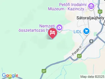 Hotel Princeps Sátoraljaújhely a térképen