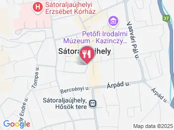 Mediterrán Étterem Sátoraljaújhely a térképen