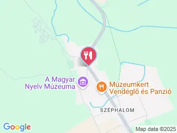 Múzeumkert Vendéglő & Panzió Sátoraljaújhely a térképen