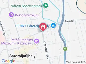 Seres Masni Sátoraljaújhely a térképen