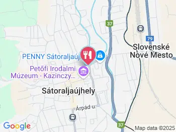 StreEAT Sátoraljaújhely a térképen