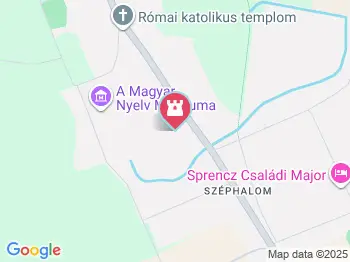 Kazinczy Ferenc Emlékcsarnok Sátoraljaújhely - Széphalom a térképen