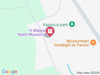 Magyar Nyelv Múzeuma Sátoraljaújhely - Széphalom a térképen