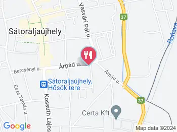 Vitányi Imréné Italboltja Sátoraljaújhely a térképen