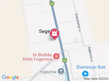 Árpád-házi Szent Margit Múzeumi Kiállítóhely és Községi Könyvtár Segesd a térképen