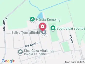 Sellye Városi Termálfürdő Sellye a térképen