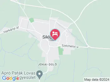 Bástya Apartman Siklós a térképen