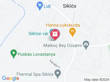 BORgona Siklós a térképen