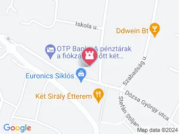 Csodabogyó tanösvény Siklós a térképen