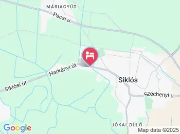 Erzsike Vendégház Siklós a térképen