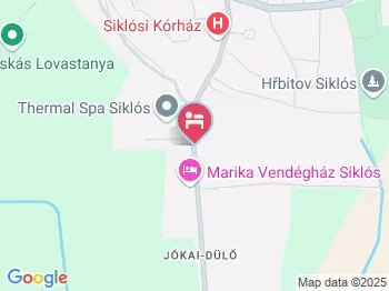 Hotel Castello & Thermal Spa Siklós a térképen